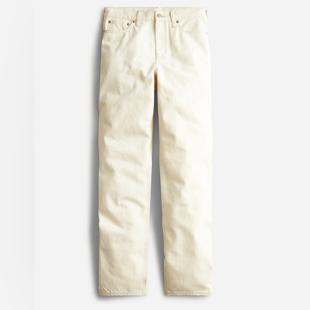 J. Crew Women’s Ecru Slouchy Boyfriend Jeans